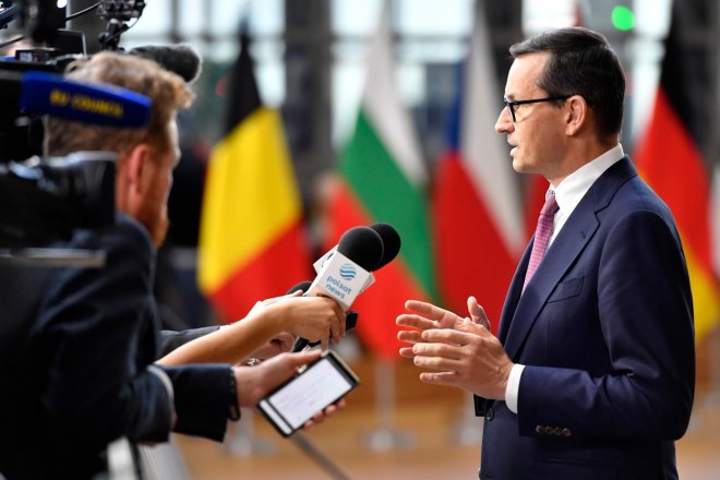 Polský premiér Mateusz Morawiecki