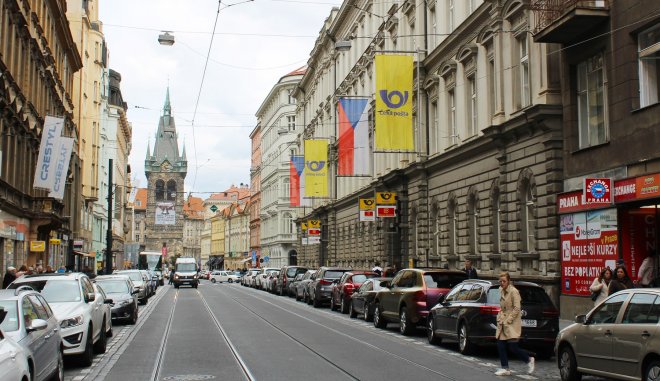 Budova České pošty v Jindřišské