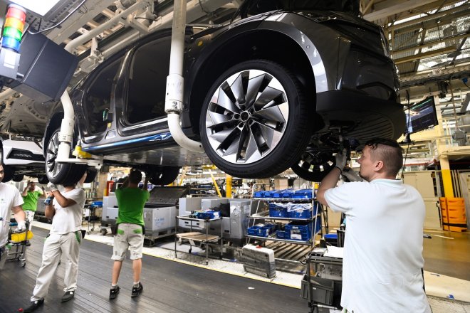 Výroba automobilů Škoda v Mladé Boleslavi