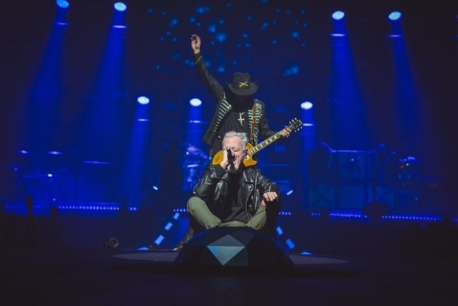 Skupina Lucie na koncertě