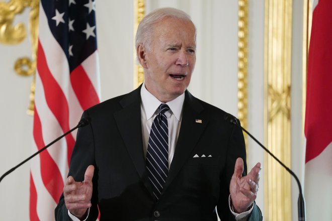 Americký prezident Joe Biden na návštěvě v Japonsku