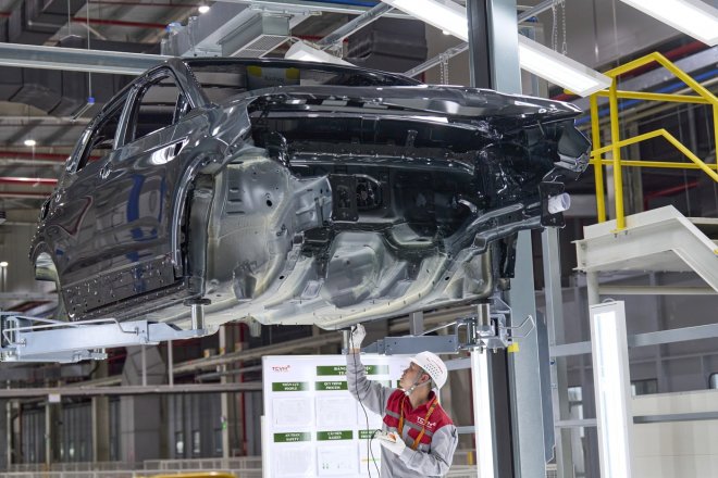 Výroba automobilů Škoda v Mladé Boleslavi