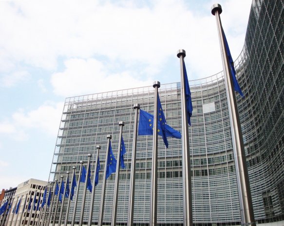 Budova Evropské komise v Bruselu