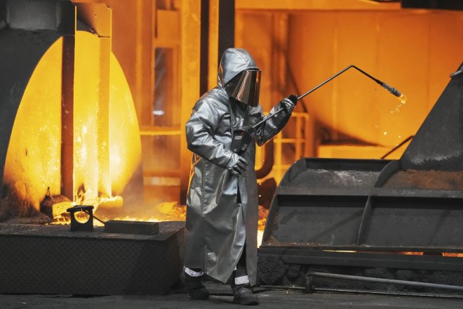 Ocelárna Thyssenkrupp v německém Duisburgu