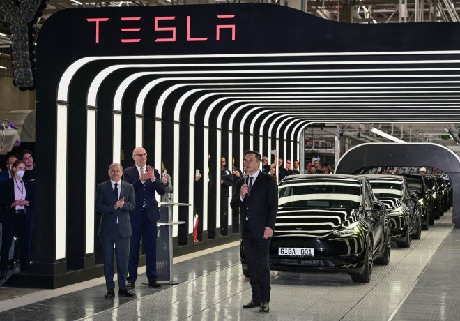 Opening Tesla Factory Berlin Brandenburg