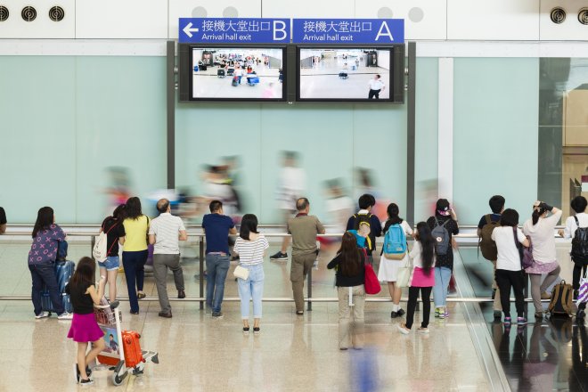 Letiště v Hongkongu, ilustrační foto