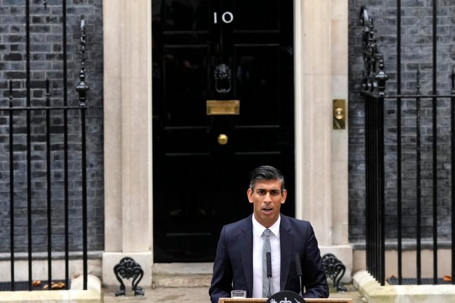 Rishi Sunak, nový britský premiér, musí řešit rekordní inflaci. V říjnu byla nejvyšší za 41 let