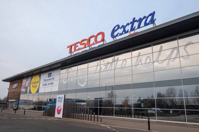 prodejna Tesco
