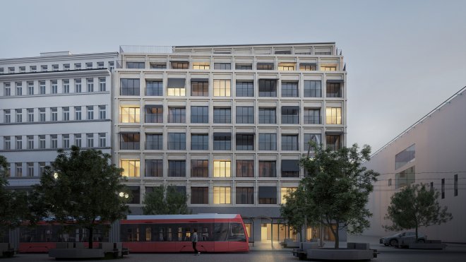 Dřevěný dům navrhli architekti ze studia Mjölk.