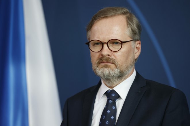 Premiér České republiky Petr Fiala