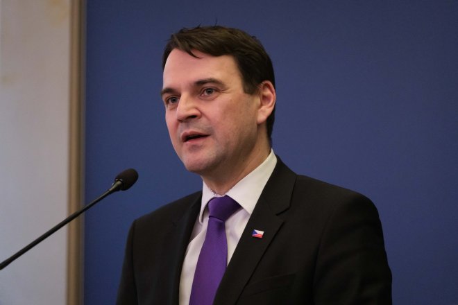 Ministr zahraničí Petr Macinka