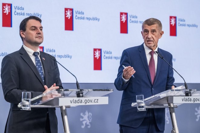 Petr Macinka a Andrej Babiš