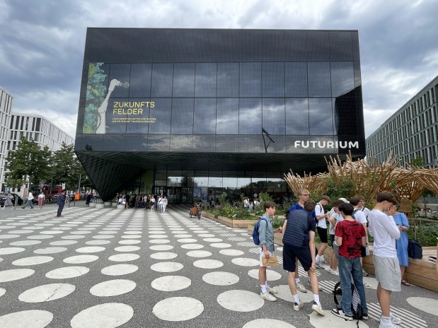 Budova berlínského Futuria vyšla na 58 milionů eur