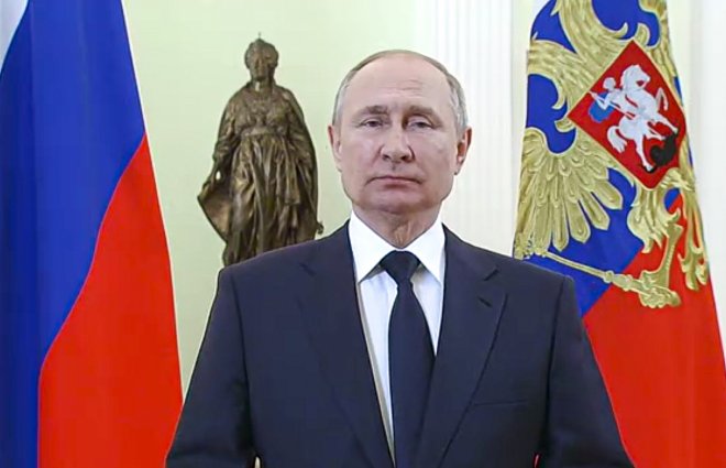 Vladimir Putin, prezident Ruska