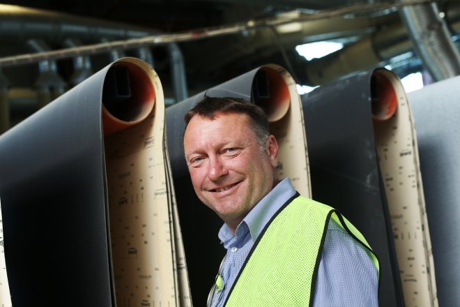 Pavel Šatný, šéf a majitel firmy Doornite, která se specializuje na výrobu interiérových dveří