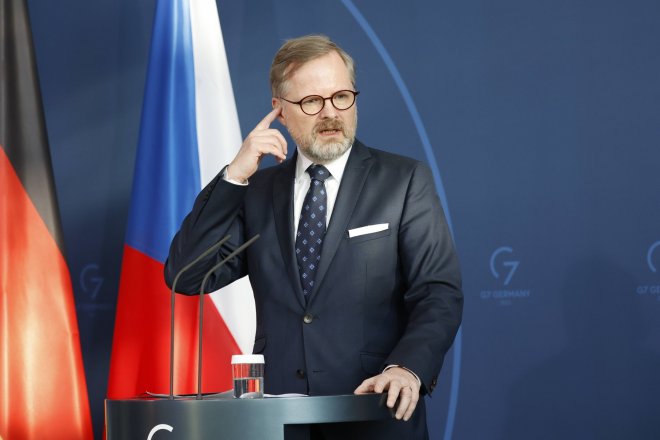 Český premiér Petr Fiala