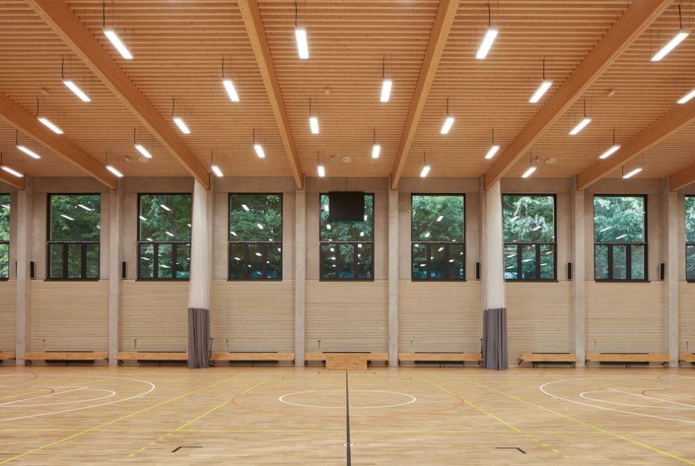 Sportovní hala v Borkách - HALA BORKY, Kolín (Jiří Opočenský, Štěpán Valouch, ov architekti) 