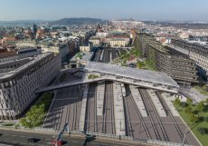 Při rekonstrukci vznikne platforma nad kolejištěm, lepší spojení s Florencí a namísto dosavadních sedmi budou vlaky stavět u devíti kolejí. Hotovo má být v roce 2027.
