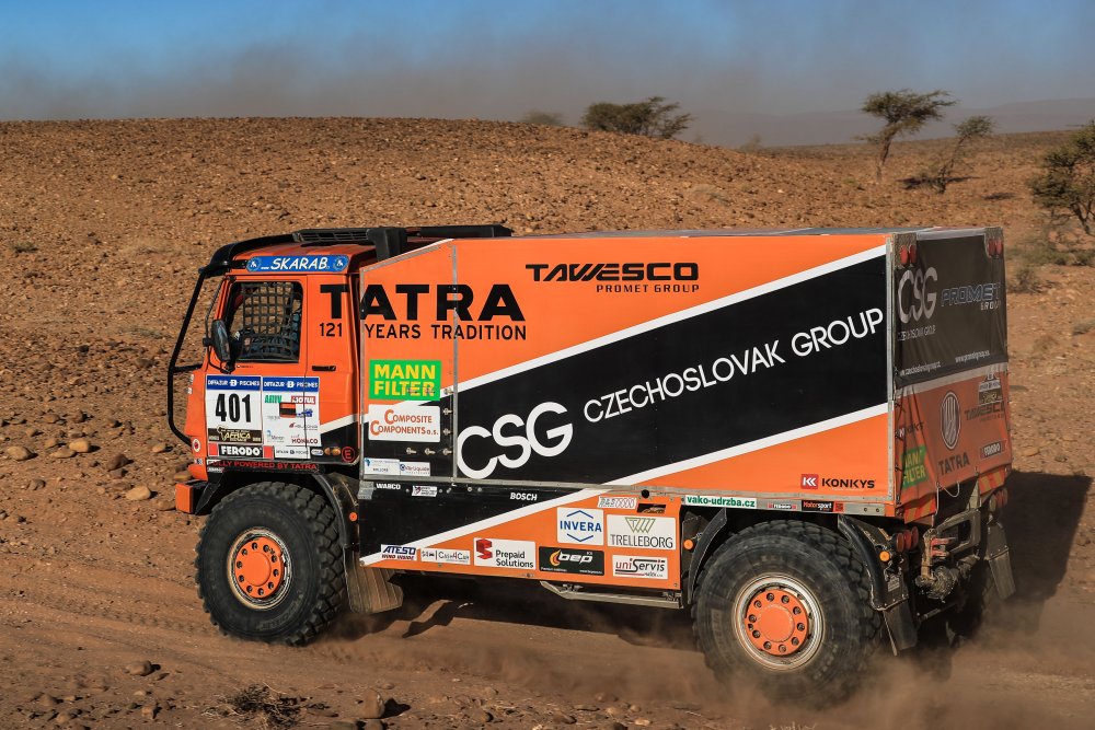 Africa Eco Race řídí Tomáš Tomeček
