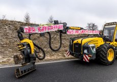 Scholz varoval před vlivem extremistů na protesty zemědělců a veřejnou debatu