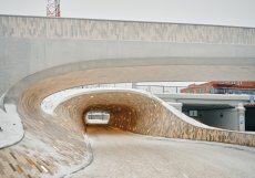 Tuto křižovatku určenou pro pěší a cyklisty navrhli architekti PART architects. Stojí ve městě Tartu v Estonsku.