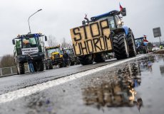 Na protest proti politice EU dnes v ČR vyjelo asi 3000 kusů zemědělské techniky