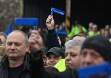 Na protest před Liberty Ostrava se sešly tisíce lidí