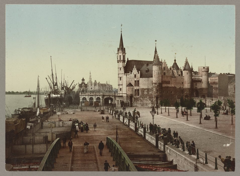 Antverpy v roce 1890