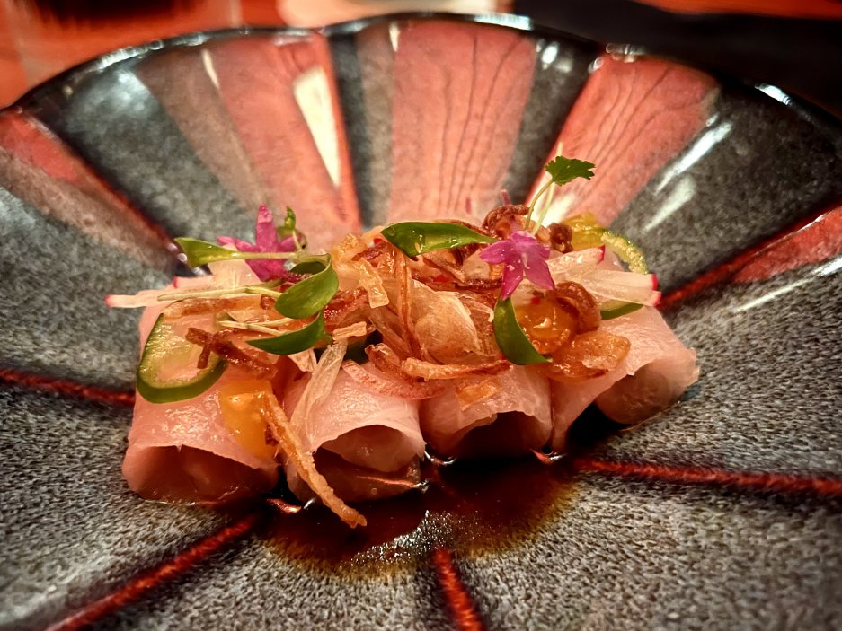 Hamachi s papričkami aji