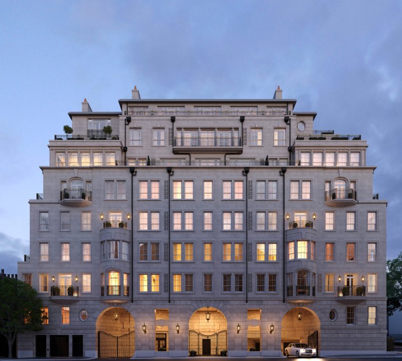 Luxusní bytový komplex 1 Mayfair jde na trh