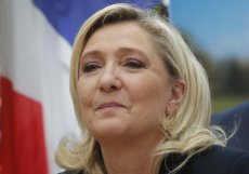Marine Le Penová z krajně pravicového francouzského Národního sdružení