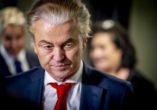 Předseda krajně pravicové Strany pro svobodu (PVV) Geert Wilders