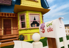 Návštěvníci mohou nově přespat v domku z filmu Vzhůru do oblak od filmového studia Pixar. A opravdu se vznášívznáší se