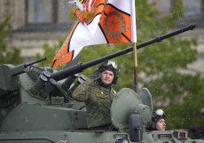 Vojenská přehlídka v Moskvě k připomínce porážky nacistického Německa