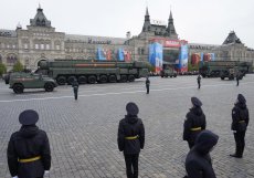 Vojenská přehlídka v Moskvě k připomínce porážky nacistického Německa