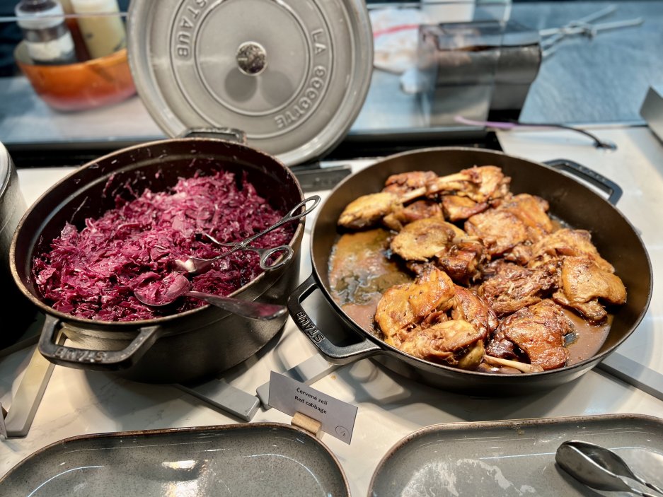 Červené zelí a kachna