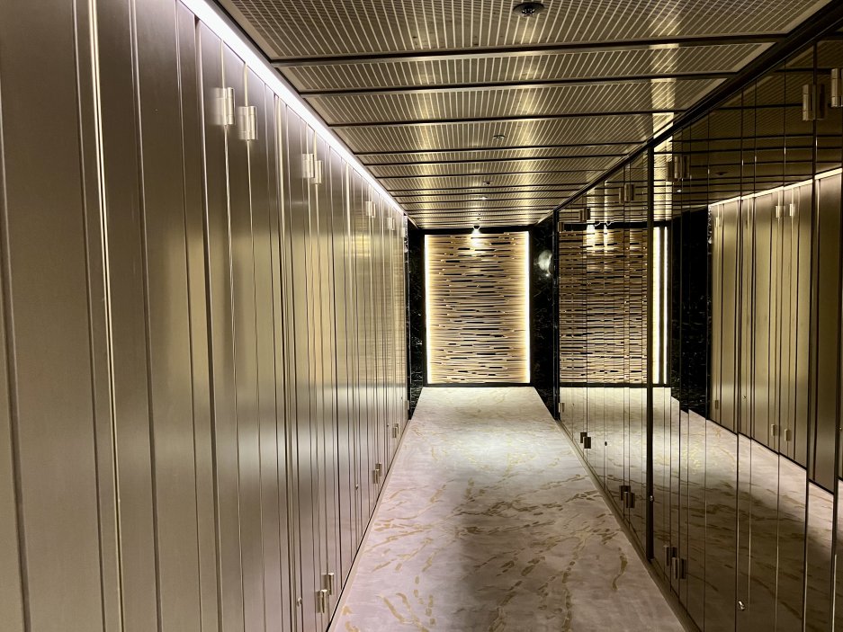 designové hotelové chodby