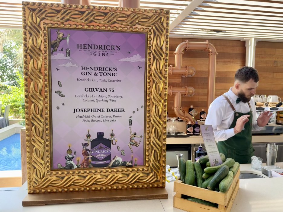 okurka a gin Hendricks nikdy neomrzí