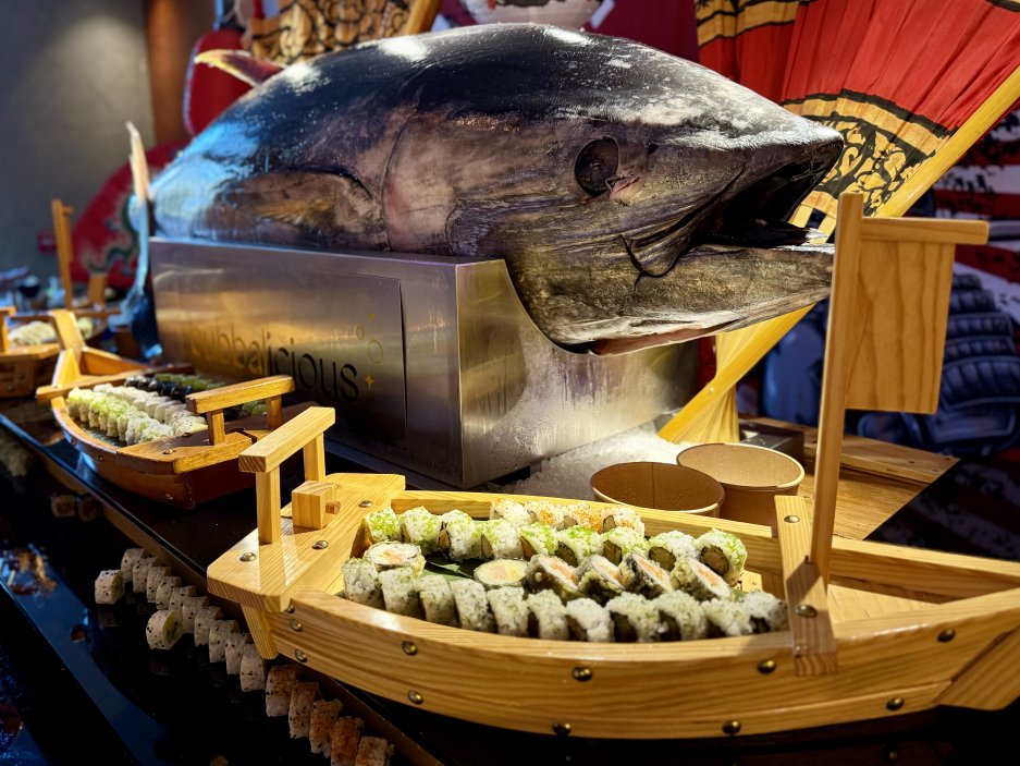 u sushis tánku nechybí celý tuňák