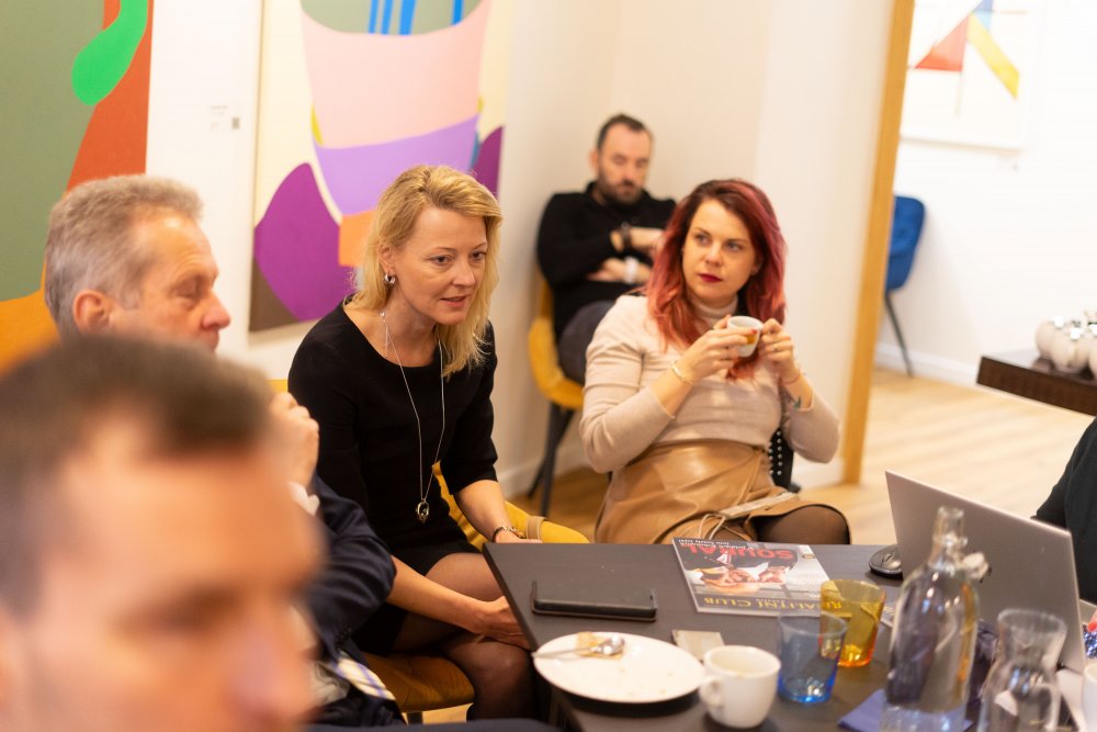 Předvánoční setkání členů Realitního Clubu - Tereza Kouklová, Zuzana Chodoba