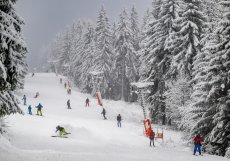 Lyžařský areál Klínovec na Karlovarsku zahájil zimní sezónu