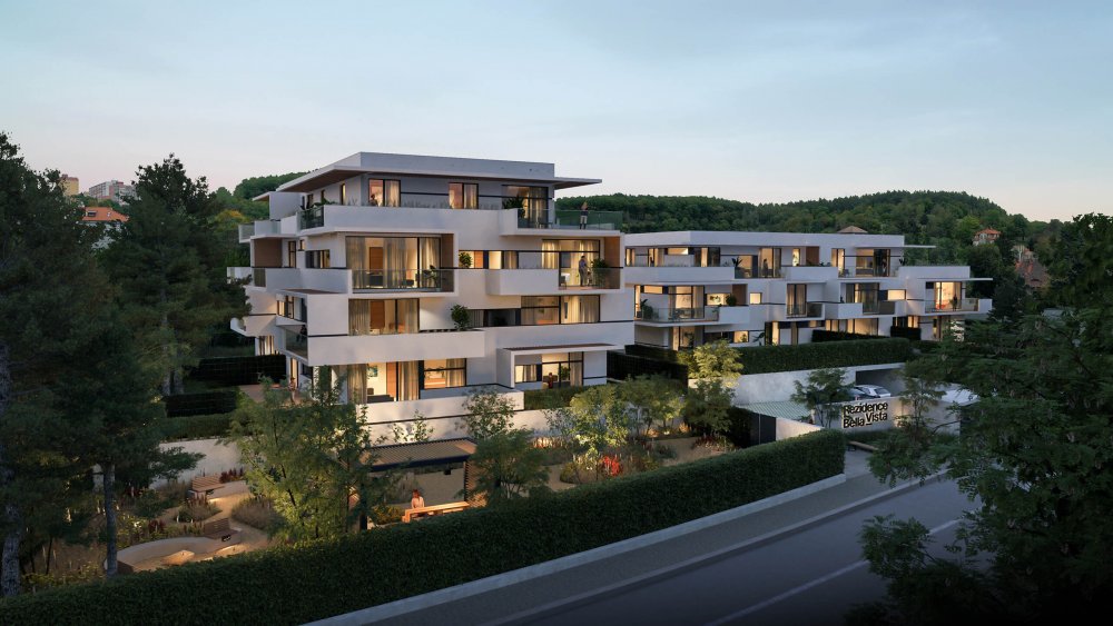 Jedná se o jeden z prémiovějších projektů. Cenově jde o byty za více než 25 milionů korun. (projekt společnosti JRD)