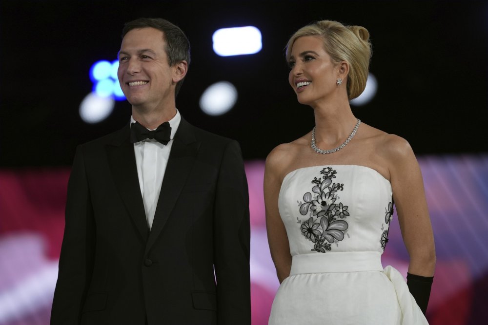 Ivanka Trumpová na plese.