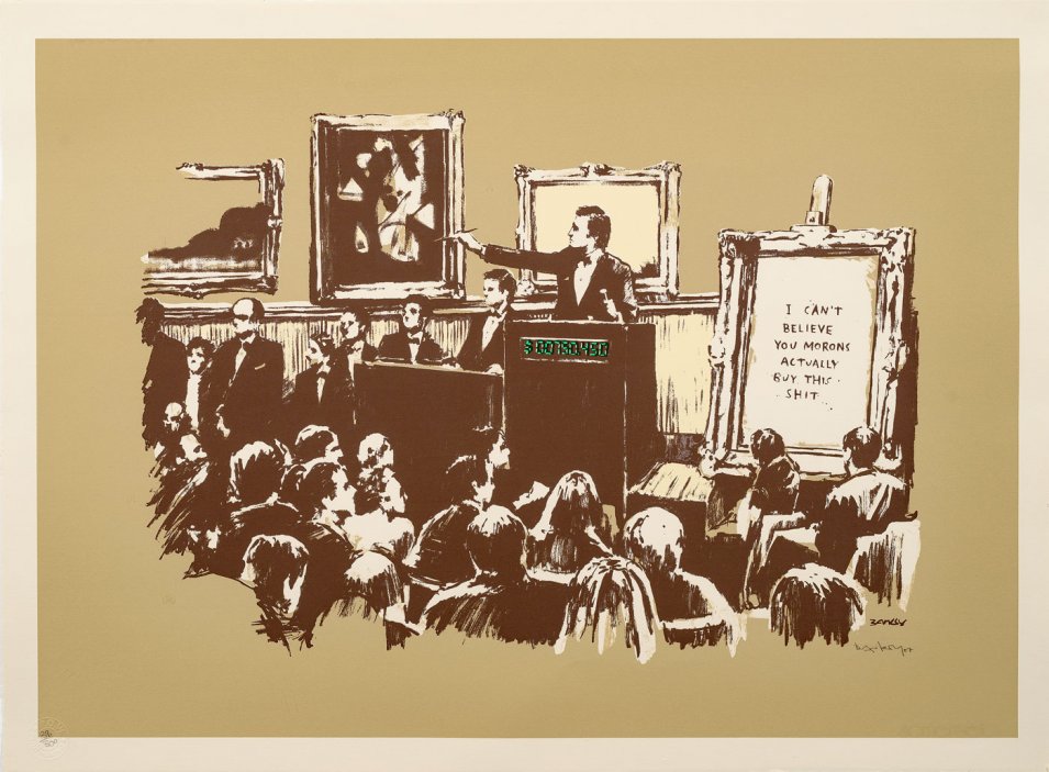 Banksy: Mororns (1,5 milionu korun)