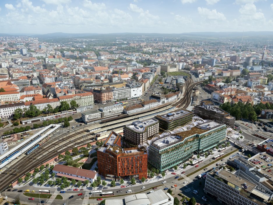 Developerská skupina Crestyl v listopadu naplno odstartovala svůj nový projekt Dornych v sousedství brněnského hlavního nádraží. 