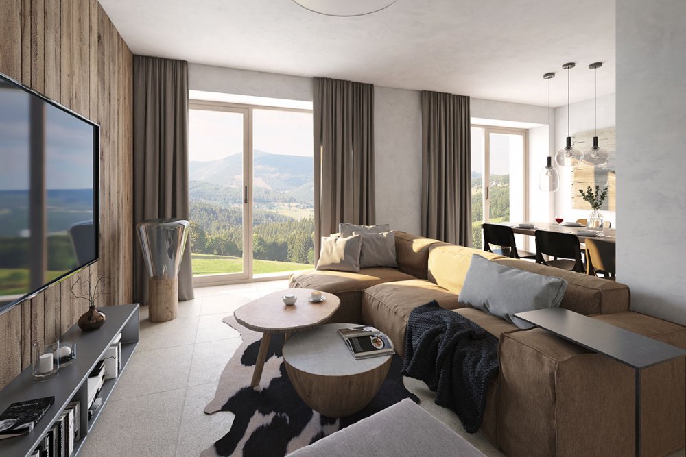 Zahrádky 1000: V Krkonoších vzniknou nové apartmány za 350 milionů