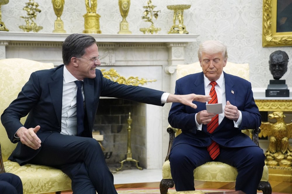 Návštěva Marka Rutteho v Bílém domě