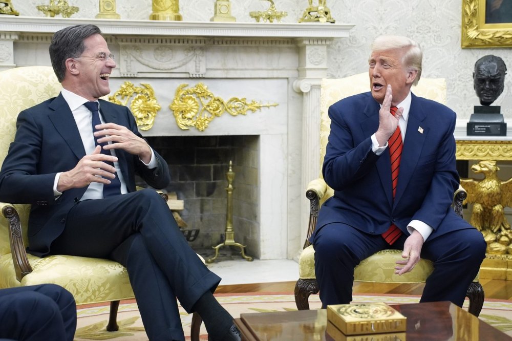 Návštěva Marka Rutteho v Bílém domě