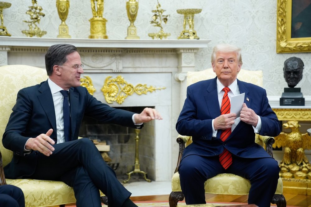 Návštěva Marka Rutteho v Bílém domě