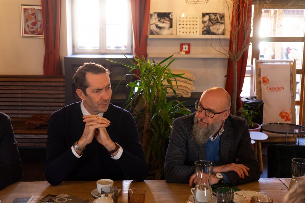 Zleva: David J. Wodinsky a David Krubner